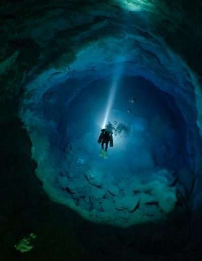 cave diving buceo en cuevas mexico underwater caves sac actun system